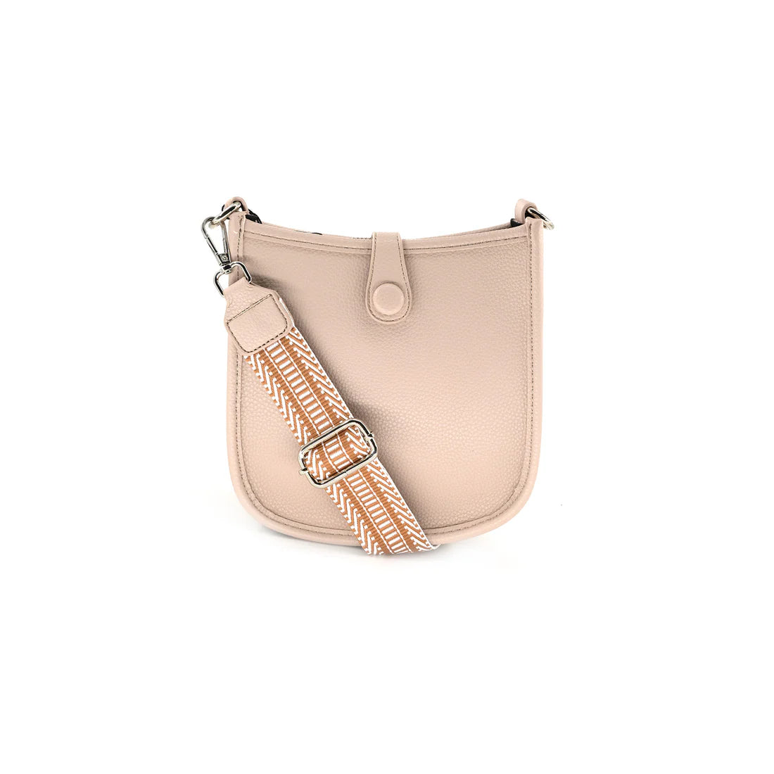 Beige crossbody bag