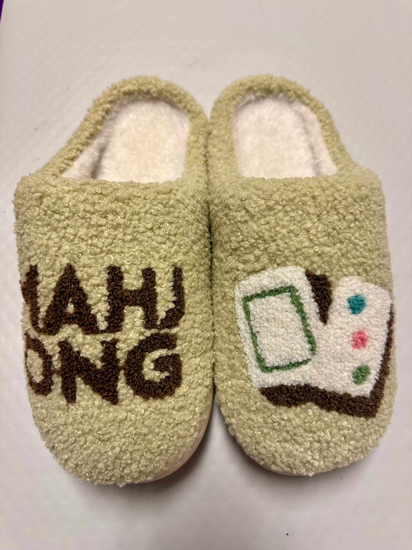 Mahjong Slippers