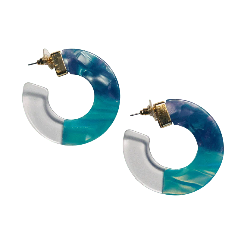 ClaudiaG Eva -Blue Earrings