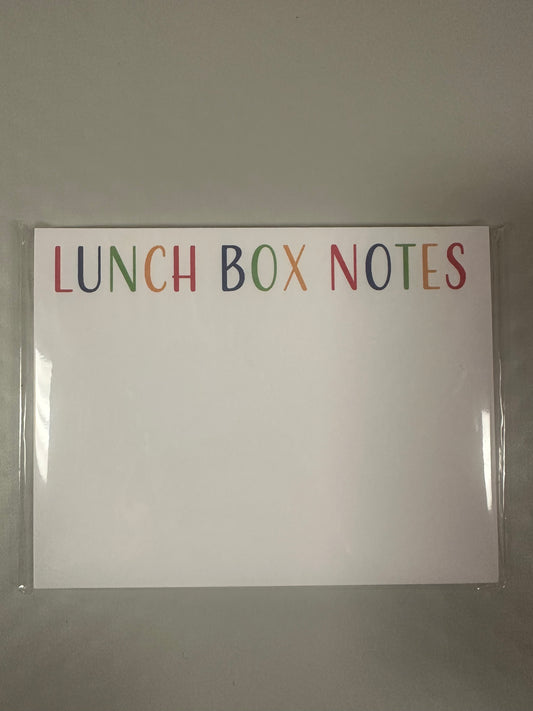 Lunchbox Notes