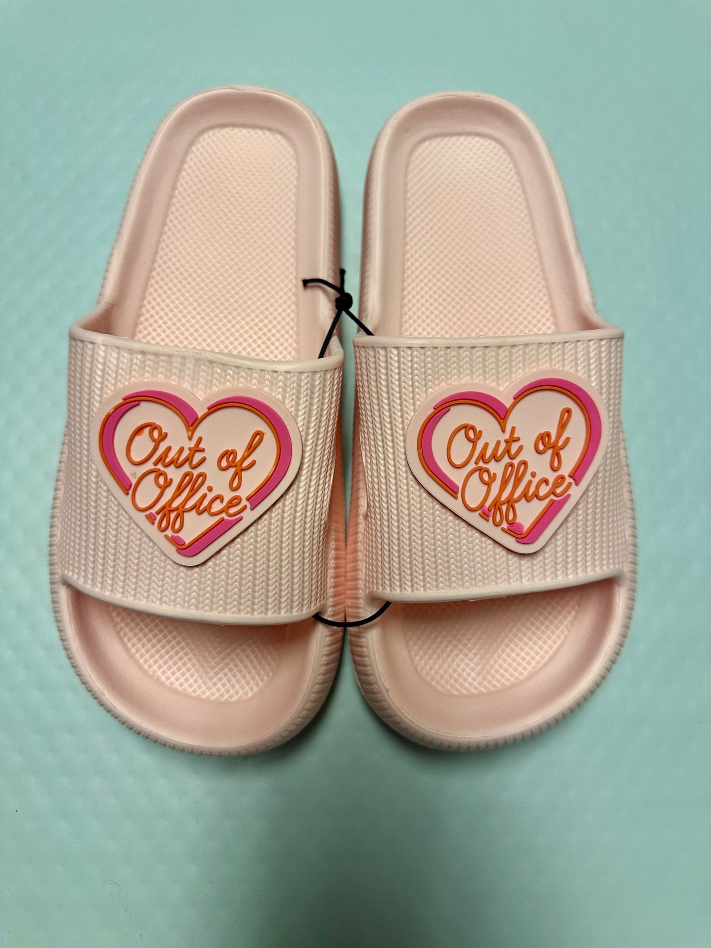 Pink Out of Office Sandals