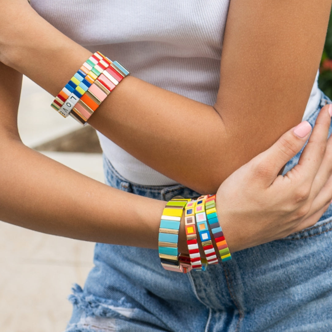 ClaudiaG Be Cool Tile Bracelet