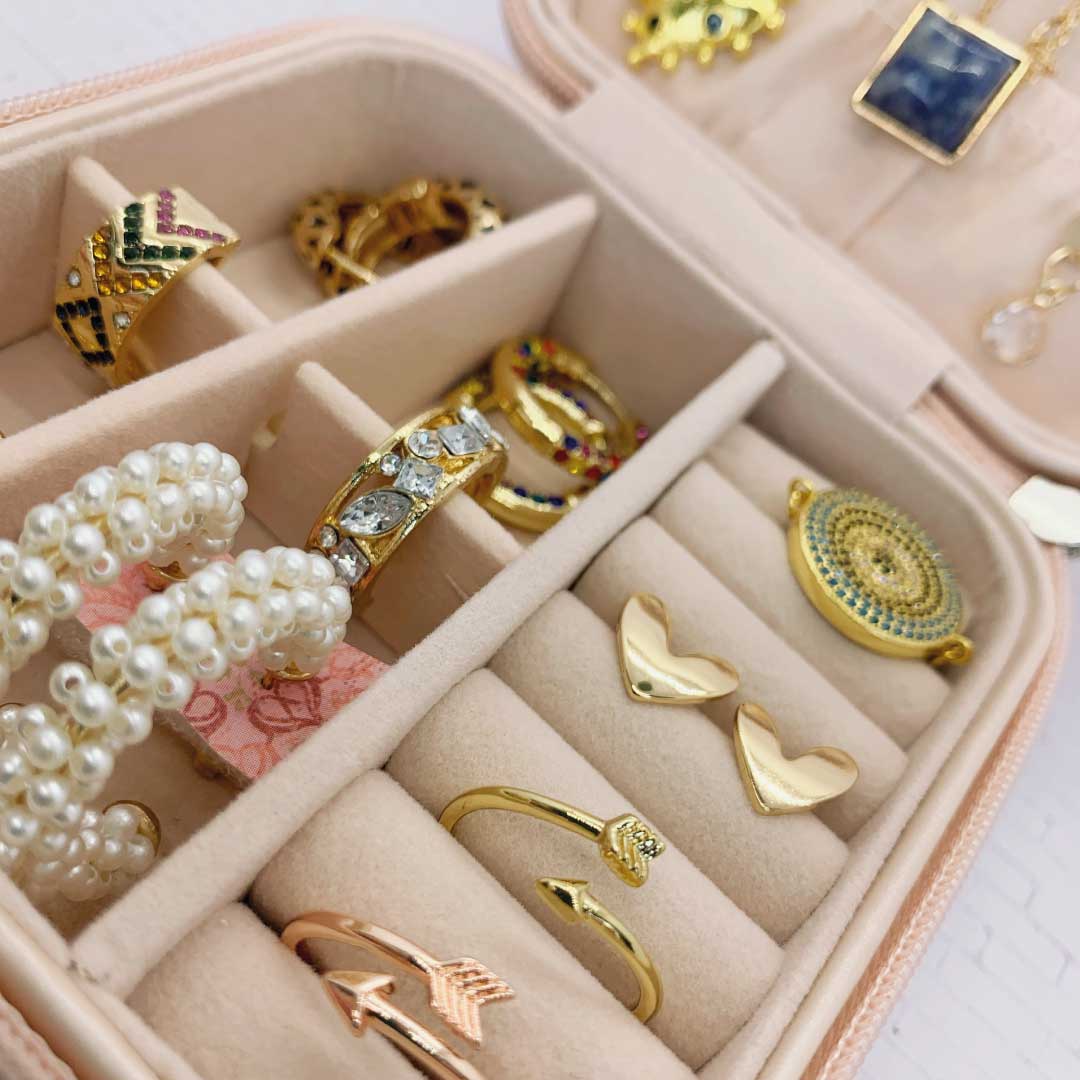 ClaudiaG Mini-Jewelry Travel Box