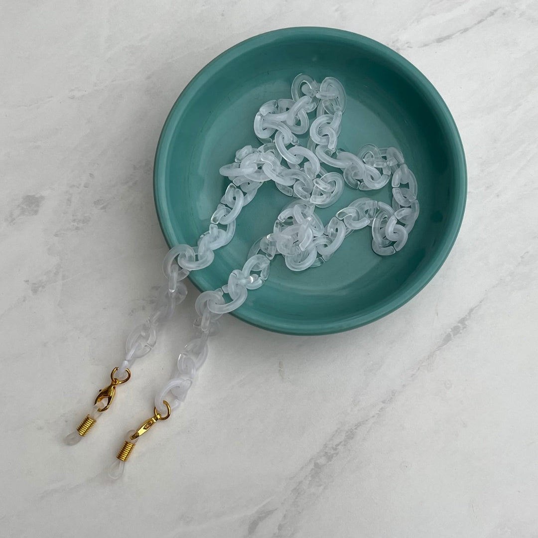 ClaudiaG Bond Glasses & Mask Chain